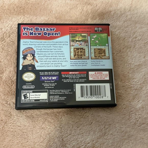Harvest Moon DS Grand Bazaar Game - Picture 2 of 6